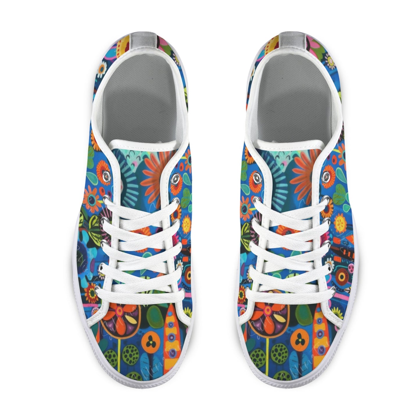 Whimsical Art Low Top Women's Shoes
