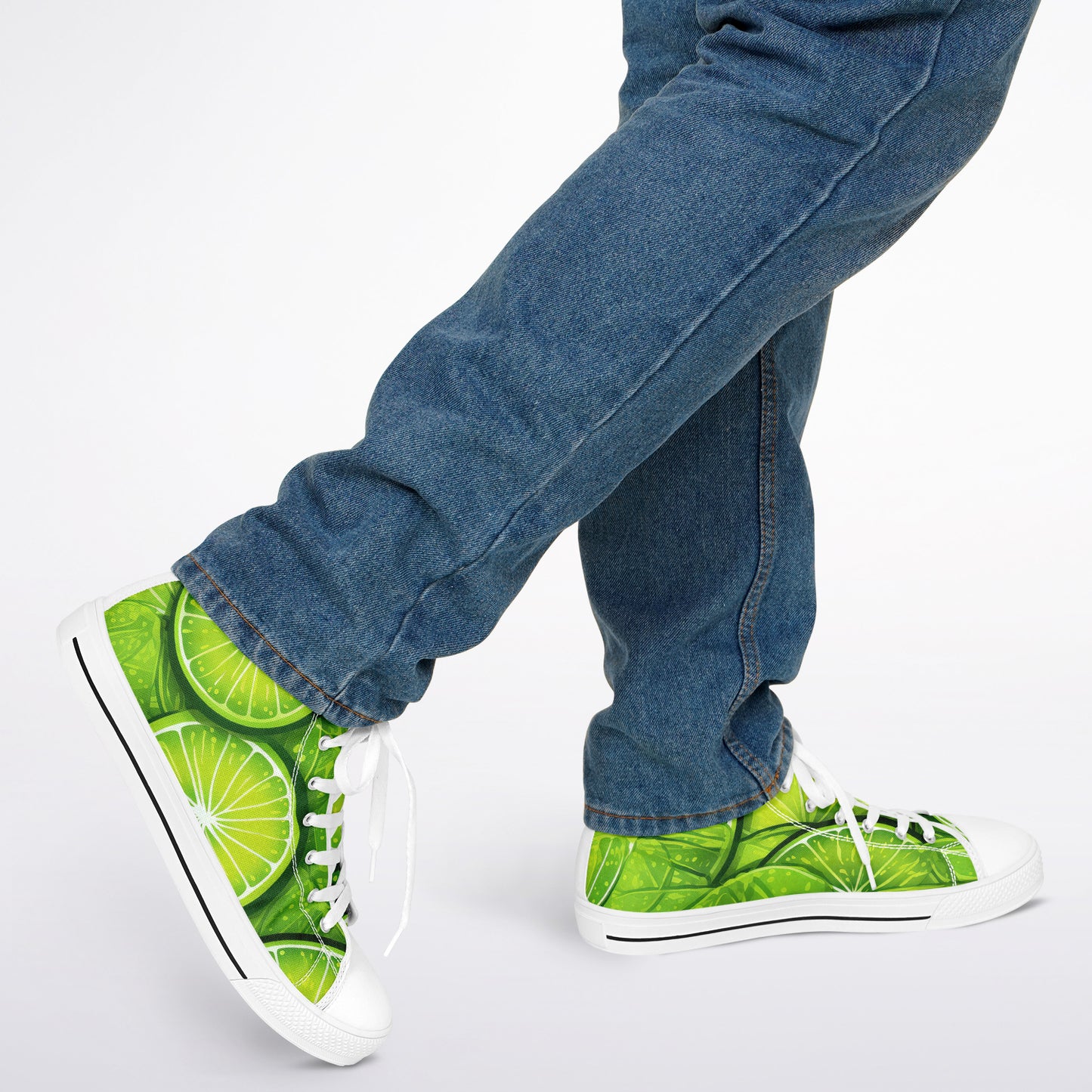 Lime Fruit Urban Peak High Top Shoes