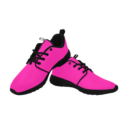 Women's Pink & Black Sneakers