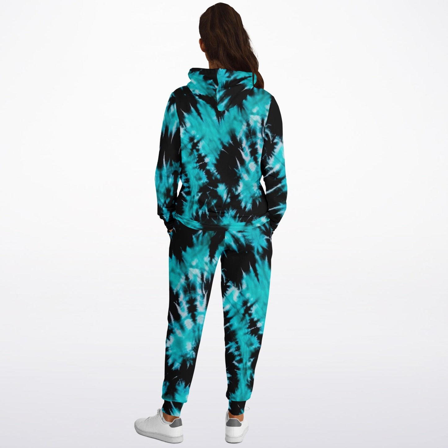 Tie Dyed Fashion Fit Sweatsuit | Hoodie Crew and Jogger Sweatpants Hoodie & Jogger | #tie-dye #tie #dye #bleach #fabric #hippie #abstract #watercolor #inks #swirls #seamless