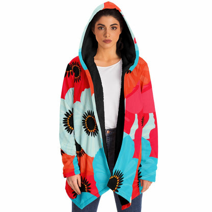 Boho Hippie Cloak – Basically a Walking Poppy Garden 🌸