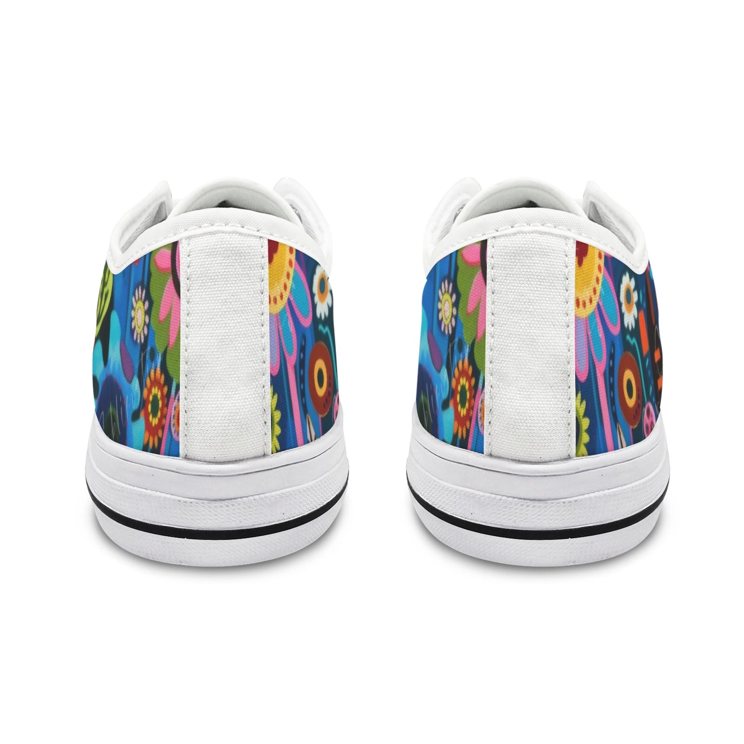 Whimsical Art Low Top Women's Shoes