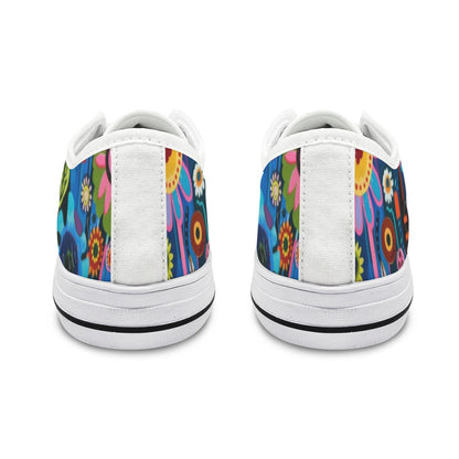 Whimsical Art Low Top Women's Shoes