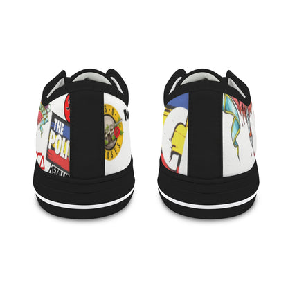 Yolo Vibe Shoes 80's 90's band classics Hand Detailed Men's ANY size