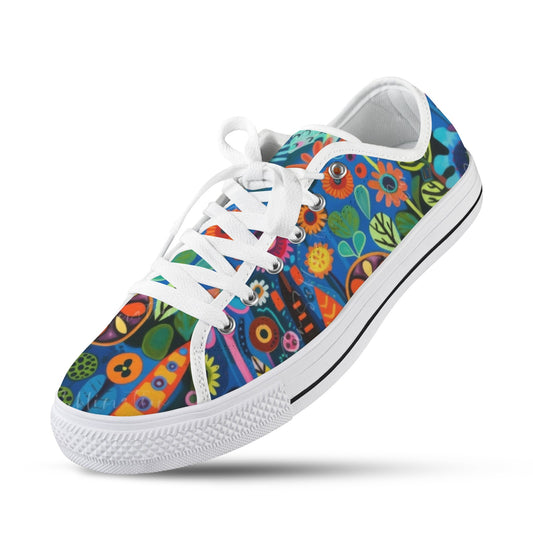 Whimsical Art Low Top Women's Shoes