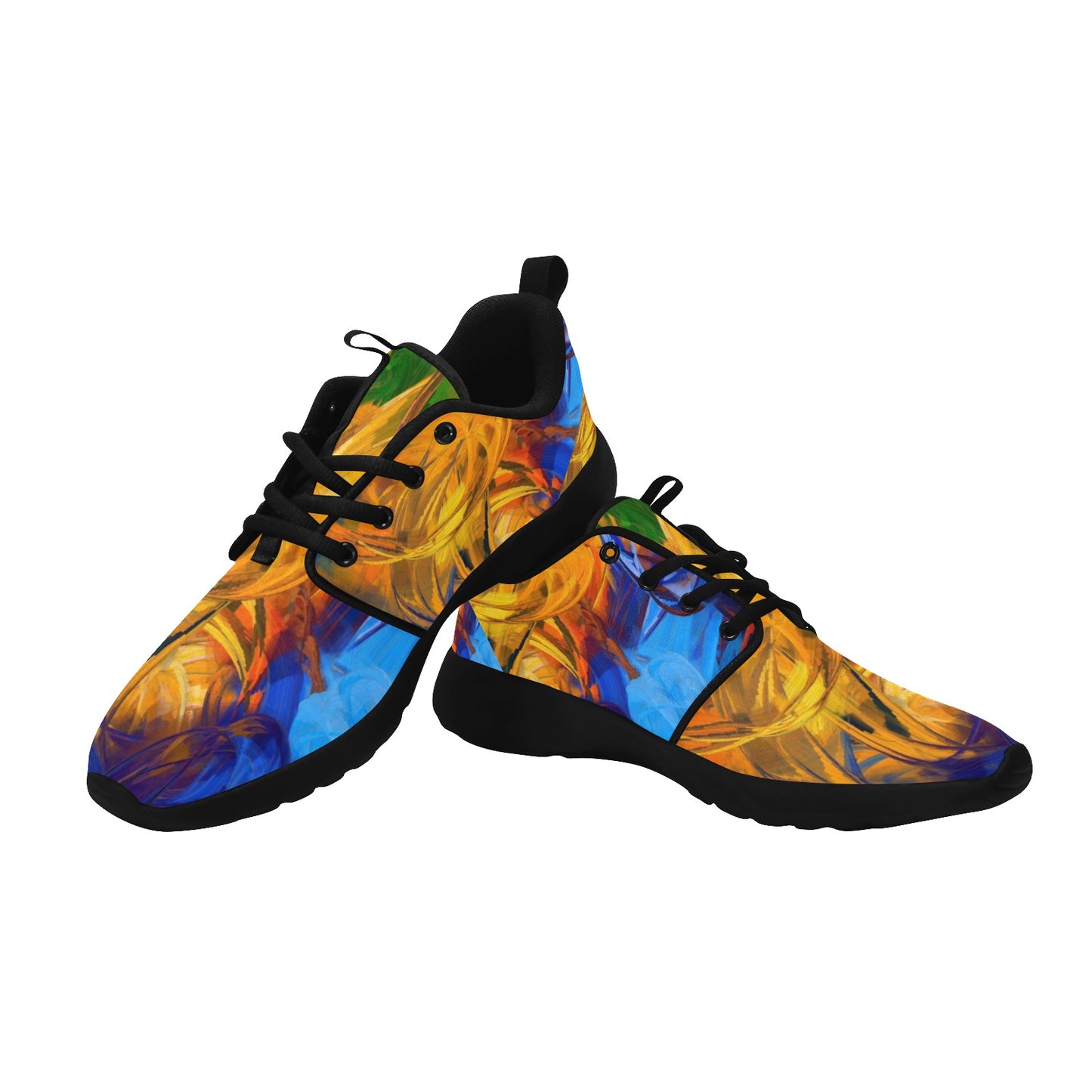 Men's Abstract Expressionism Sneakers