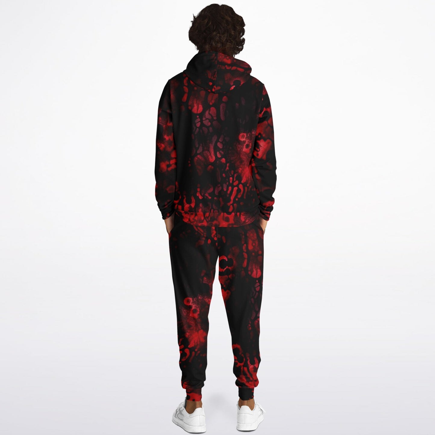Athletic Hoodie & Jogger #swirls#inks#watercolor#seamless#hippie#abstract#fabric#bleach#dye#tie#tie-dye