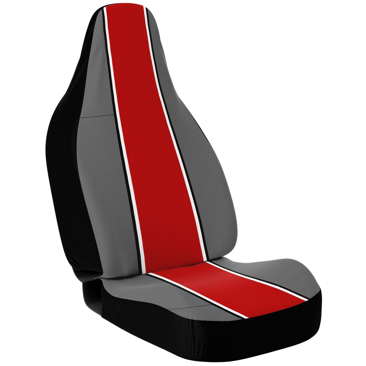 Special Edition Car Seat Cover Scarlet & Gray Fan Edition High Quality Custom Design