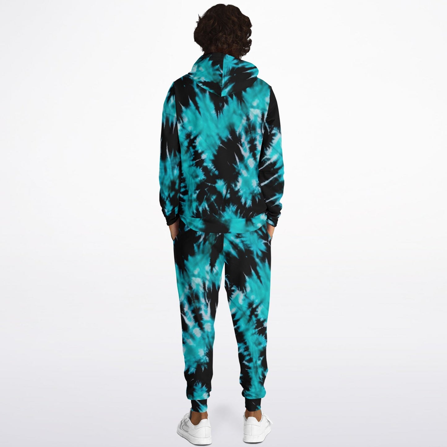 Tie Dyed Fashion Fit Sweatsuit | Hoodie Crew and Jogger Sweatpants Hoodie & Jogger | #tie-dye #tie #dye #bleach #fabric #hippie #abstract #watercolor #inks #swirls #seamless