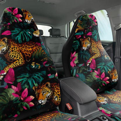 Tropical Animal Print Car Seat Cover