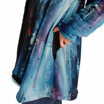 Cyber City Cloak 🌆 Wrap Yourself in Futuristic Vibes