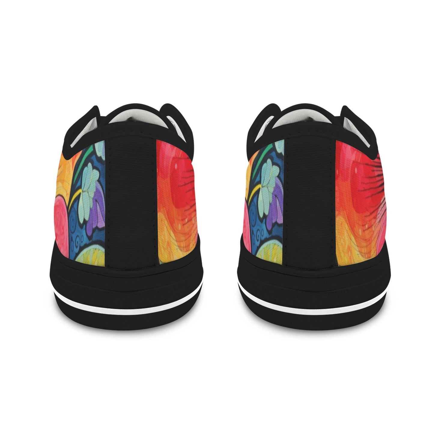 Whimsical Flower Women's Sneakers