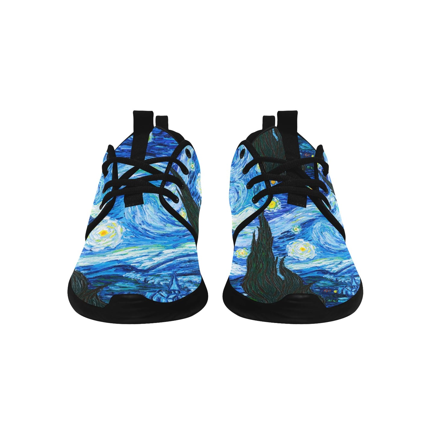 Van Gogh Starry Night Old School Sneakers - Women's Shoes Women's Sneakers