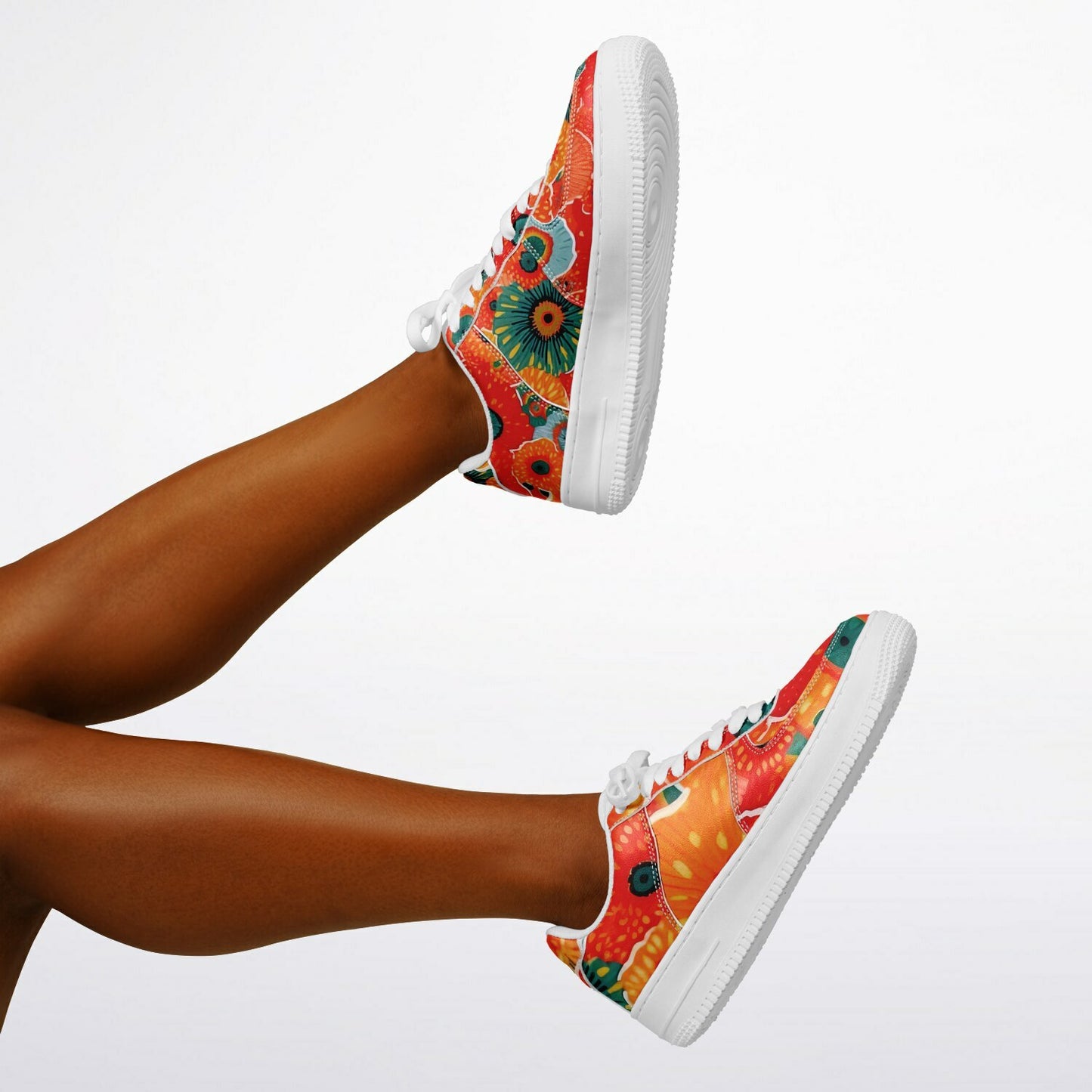 Low Top Shoes - Poppyseed Flowers