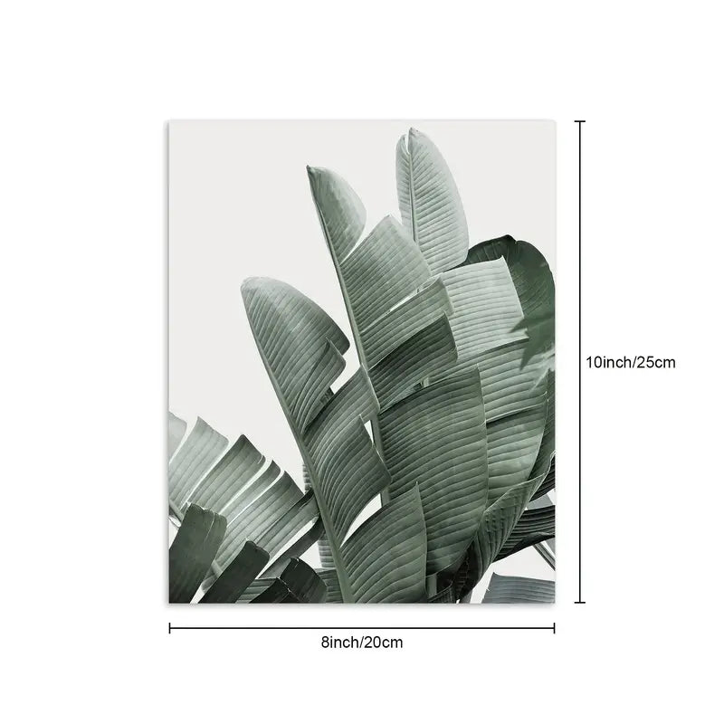 6pcs Botanical Wall Art Prints in Sage Green, 8x10 Inches