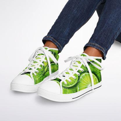 Lime Fruit Urban Peak High Top Shoes