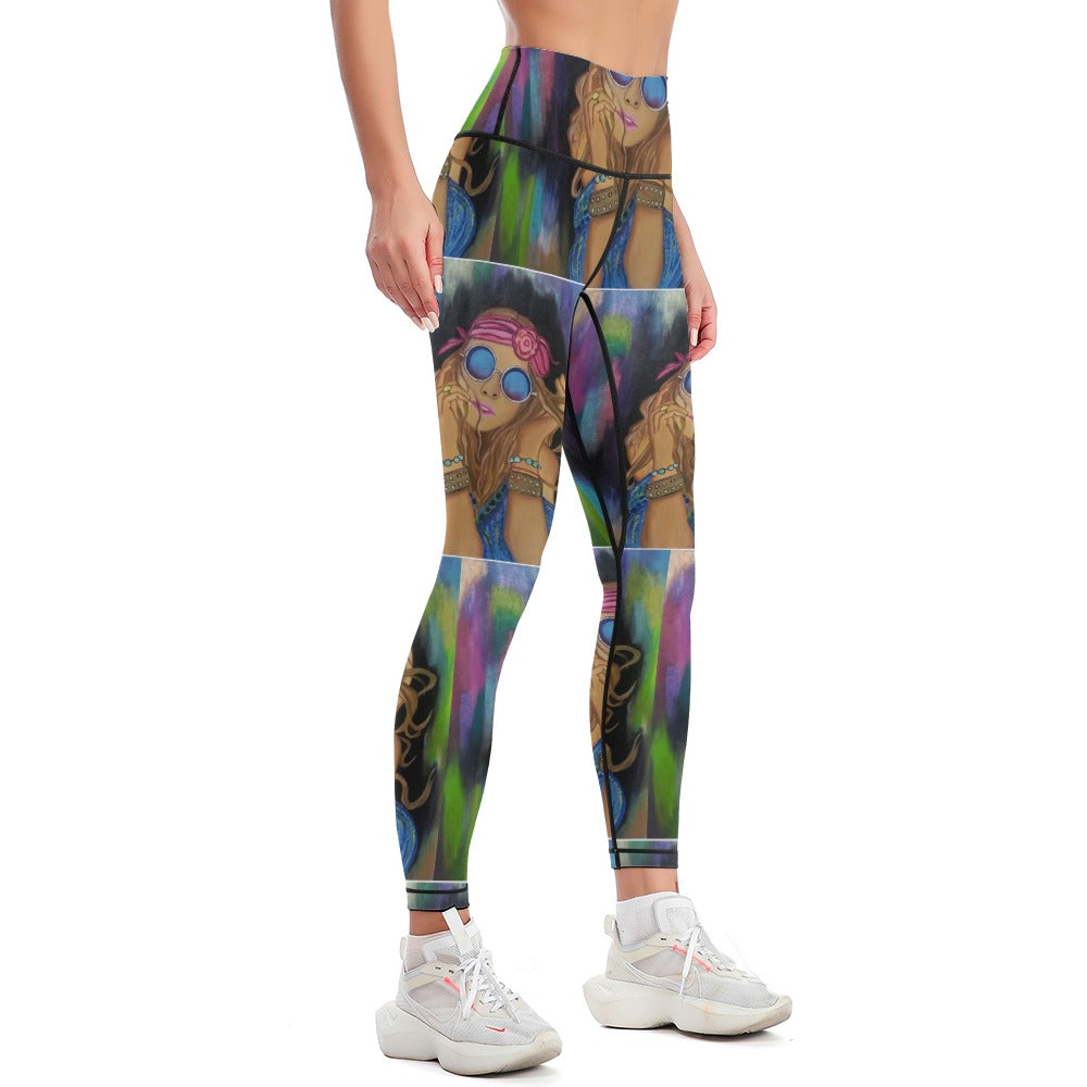 Women's Hippie Chic Comfort Sports Yoga Pants