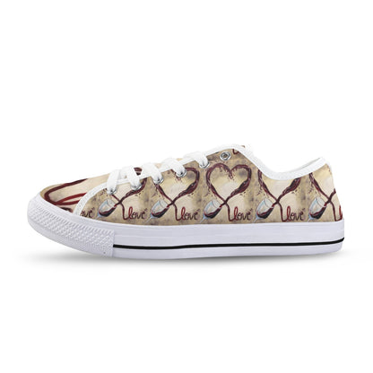 Love Wine Low Top Women's Shoes