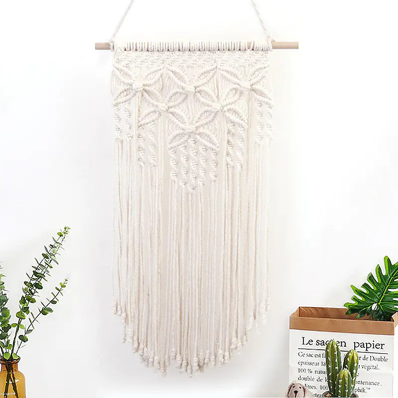 Bohemian Cotton Rope Tapestry Wall Decor