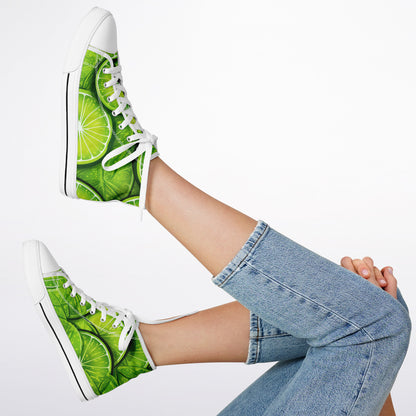 Lime Fruit Urban Peak High Top Shoes