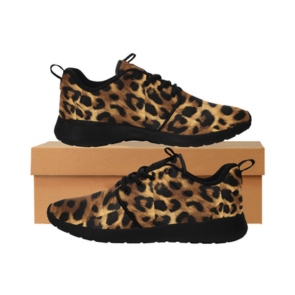 The Leopard Fur Women's Sneakers - Lightweight, Breathable & Bold