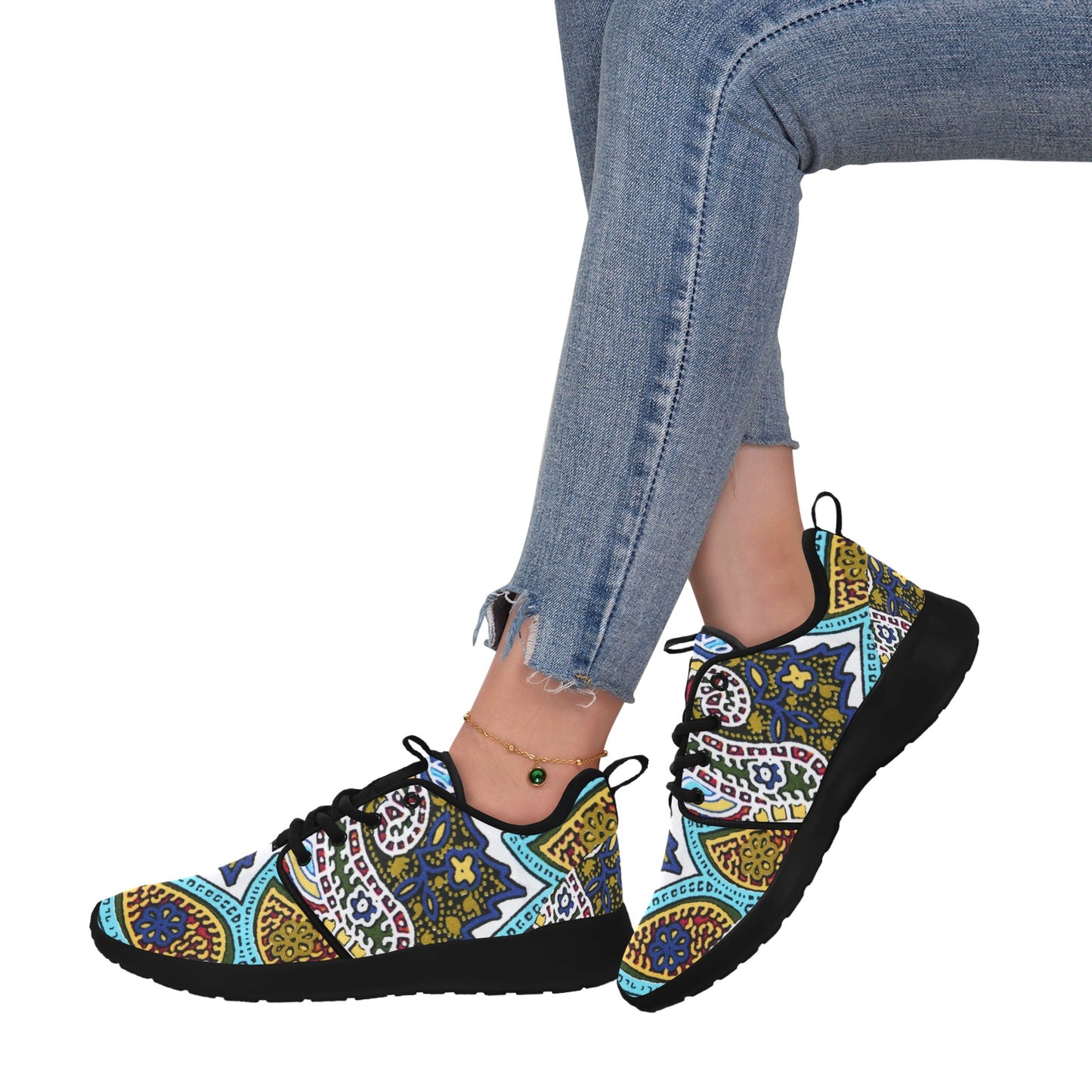 Mystic Paisley Women's Sneakers