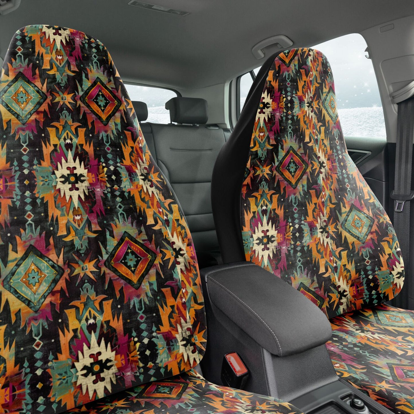 Southwest Native American Style Car Seat Covers – Super Soft Warm & Stylish, High Quality, Custom Design