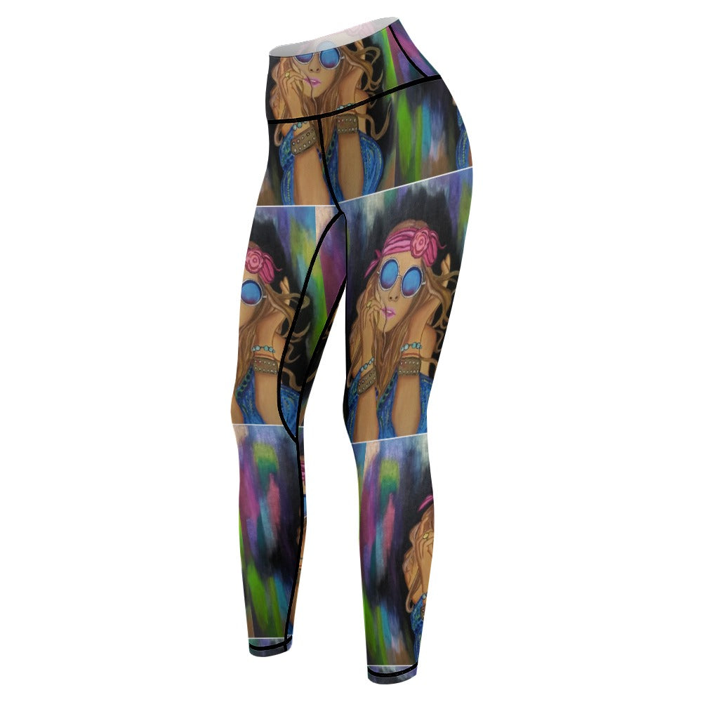 Women's Hippie Chic Comfort Sports Yoga Pants