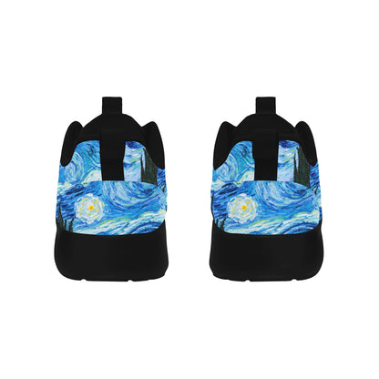 Van Gogh Starry Night Old School Sneakers - Women's Shoes Women's Sneakers