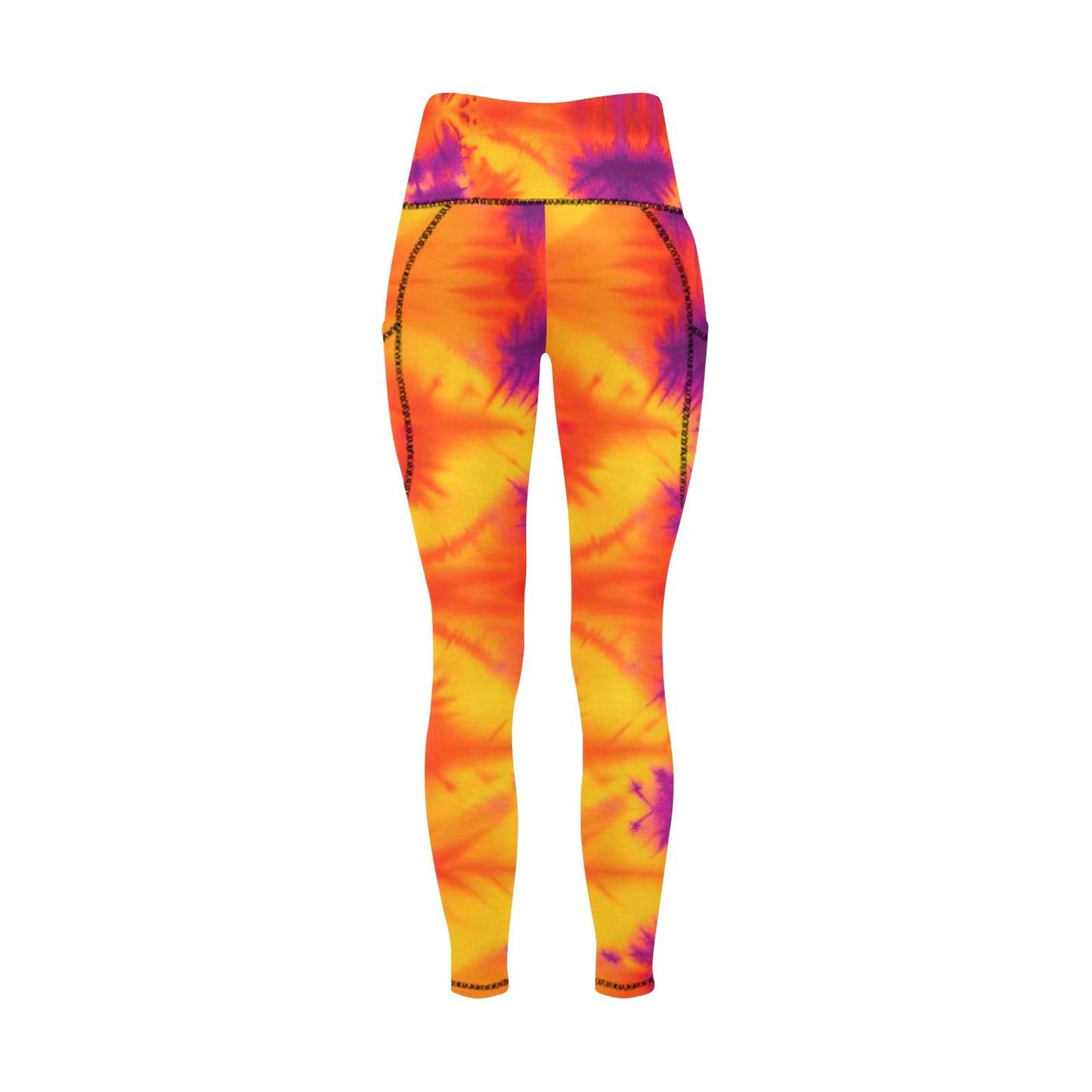 Tye Die Leggings with Pockets