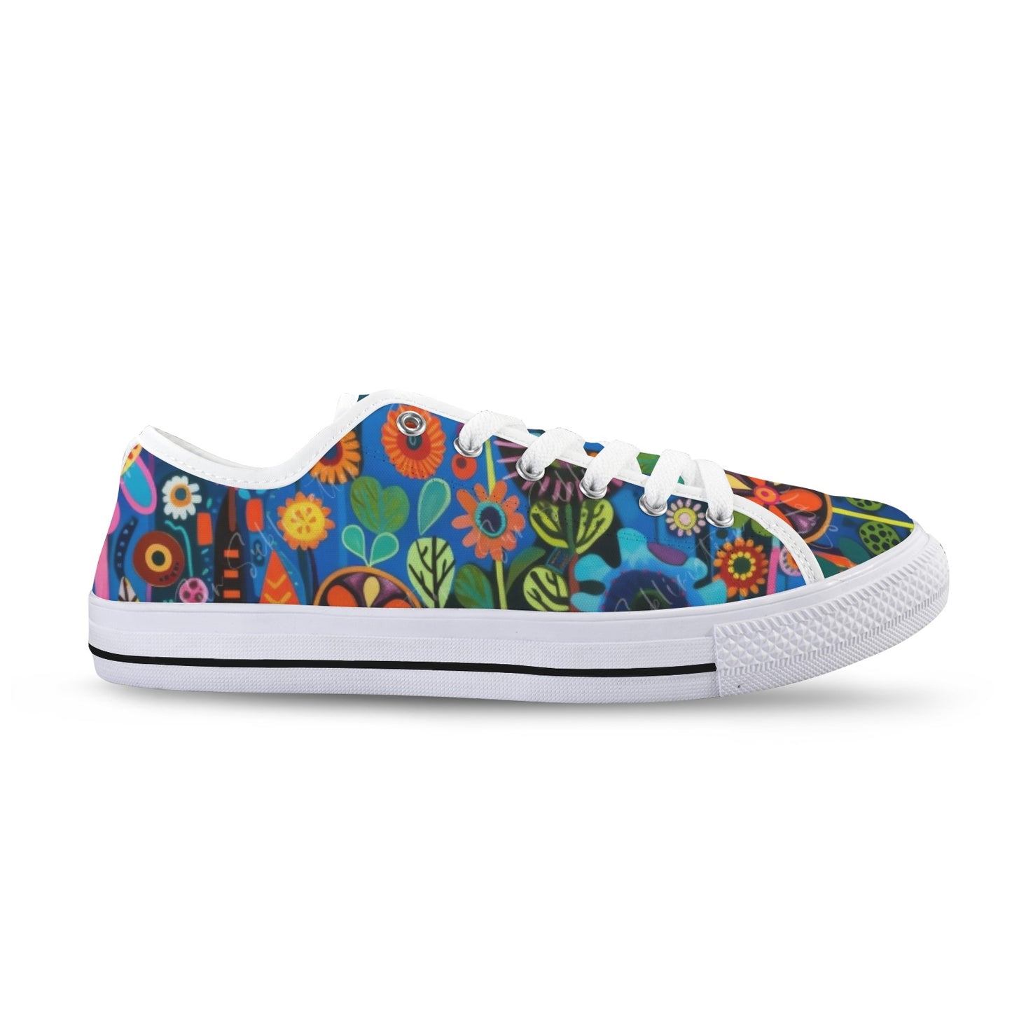 Whimsical Art Low Top Women's Shoes