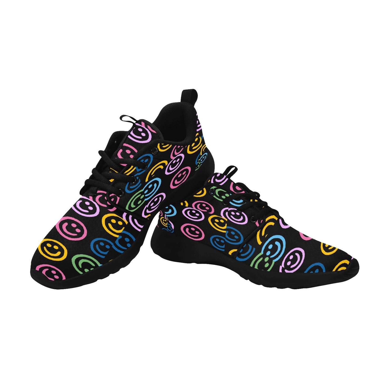 Smiley Faces Women's Pull Loop Sneakers