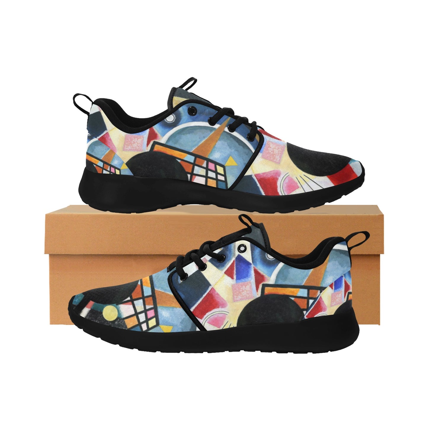 Men's Abstract Art Sneakers