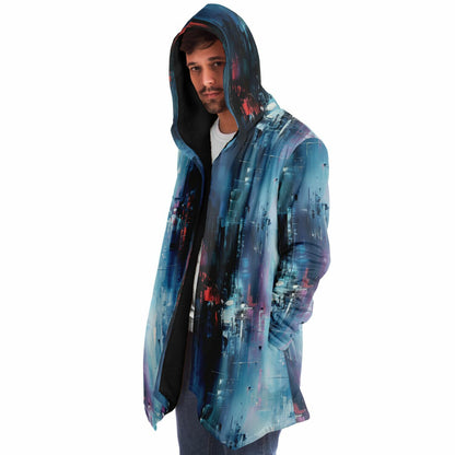 Cyber City Cloak 🌆 Wrap Yourself in Futuristic Vibes