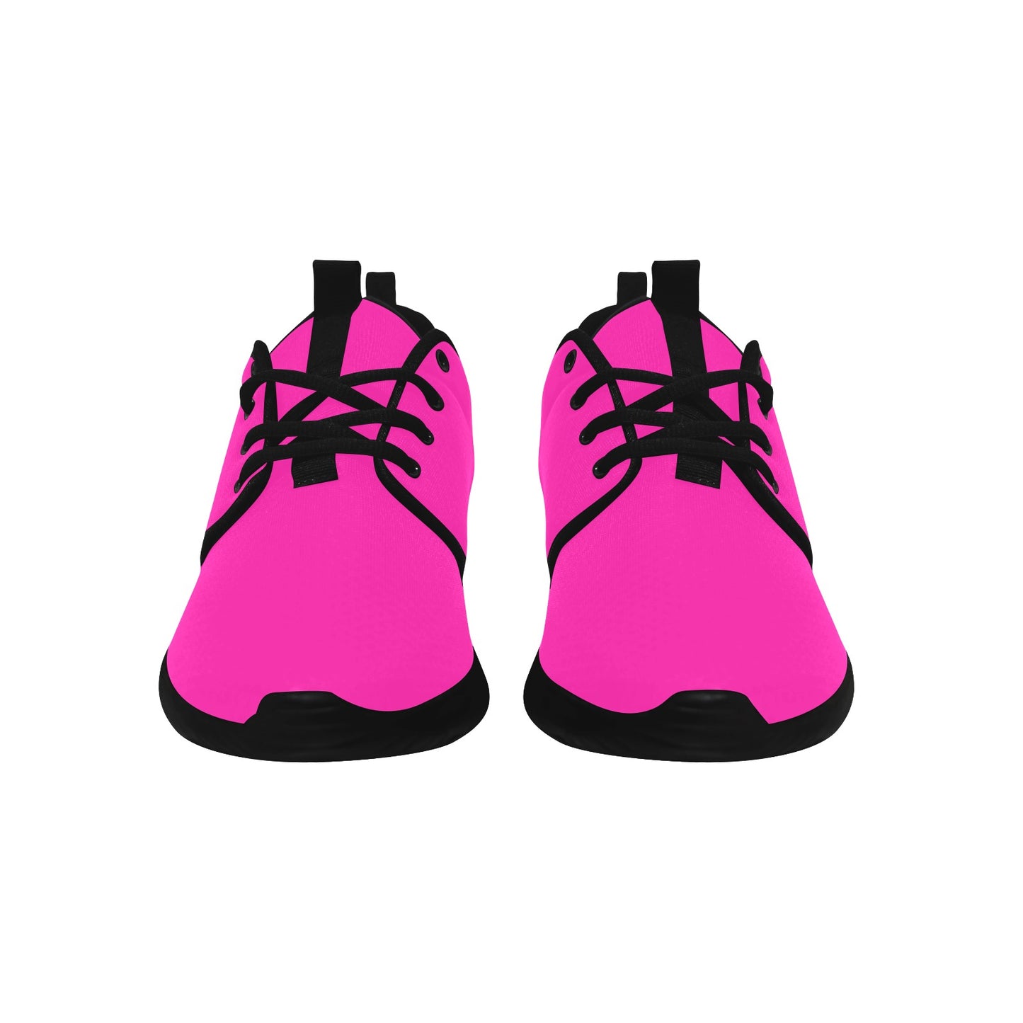 Women's Pink & Black Sneakers