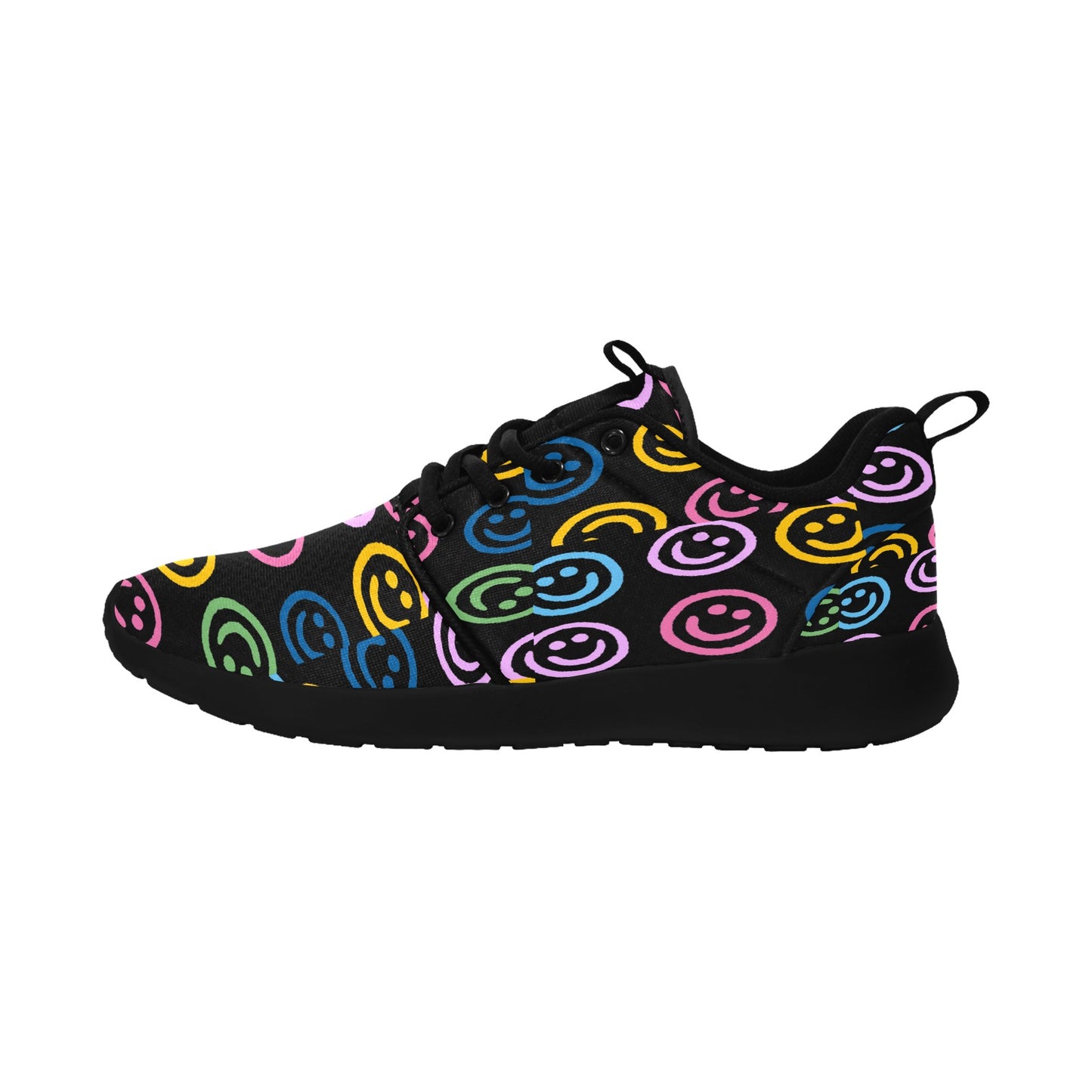 Smiley Faces Women's Pull Loop Sneakers