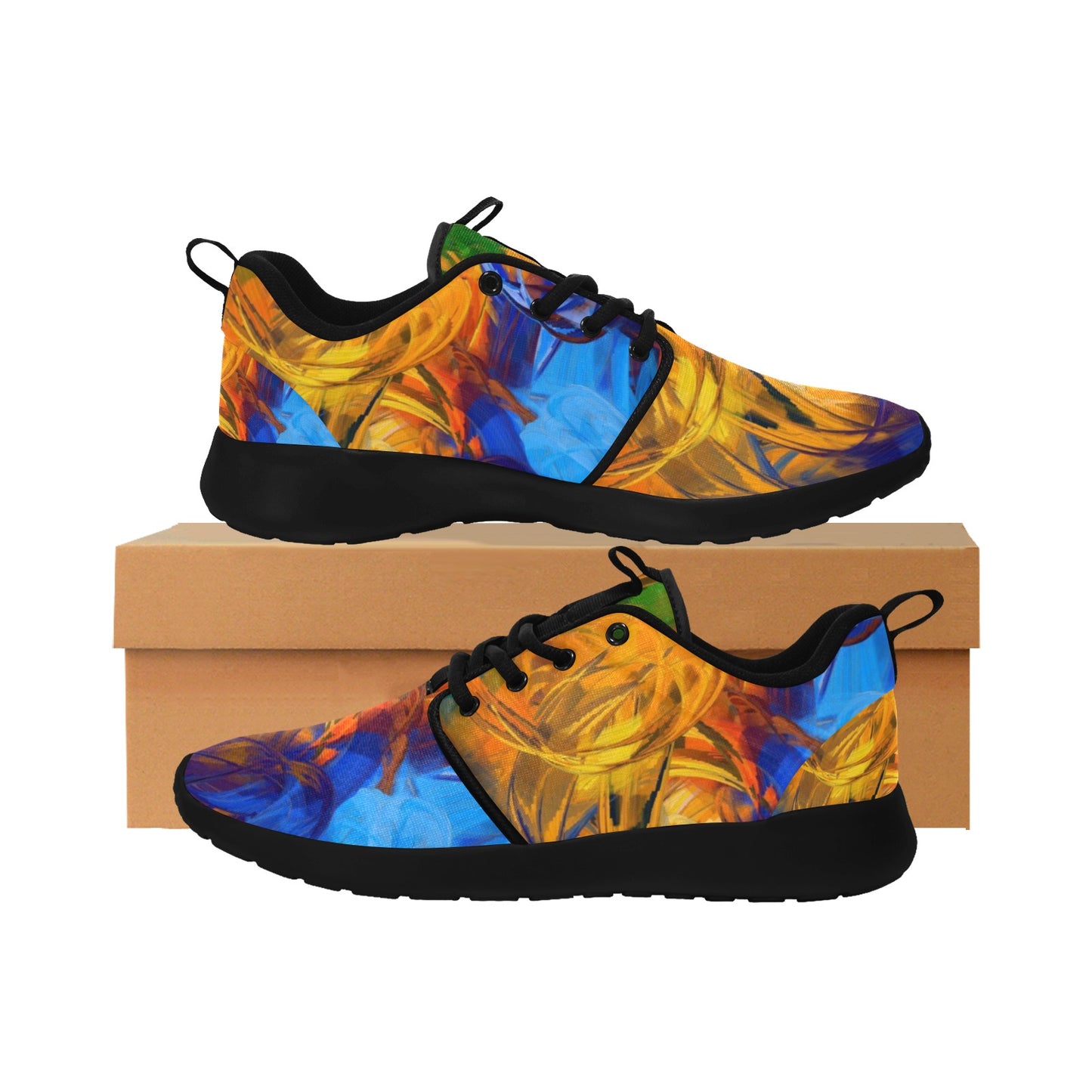 Men's Abstract Expressionism Sneakers