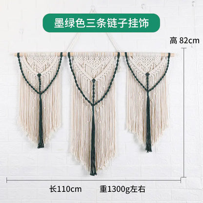 Bohemian Cotton Rope Tapestry Wall Decor