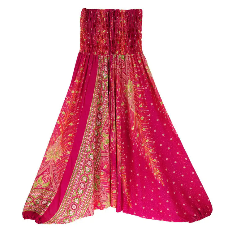 Boho Big Crotch Yoga Pants Jumpsuit