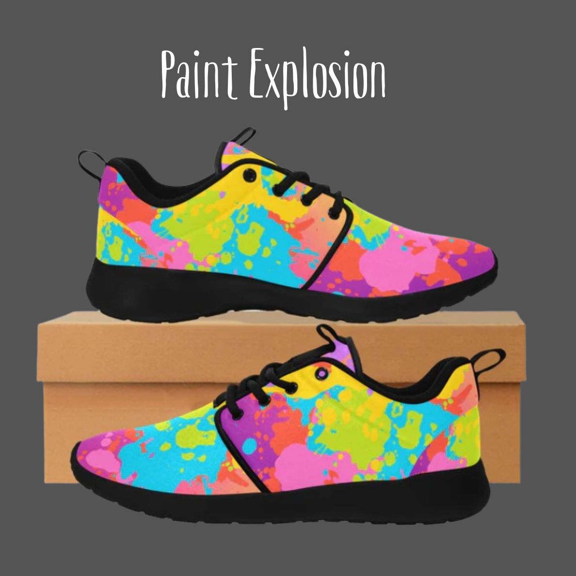 Paint Explosion Women's Sneakers