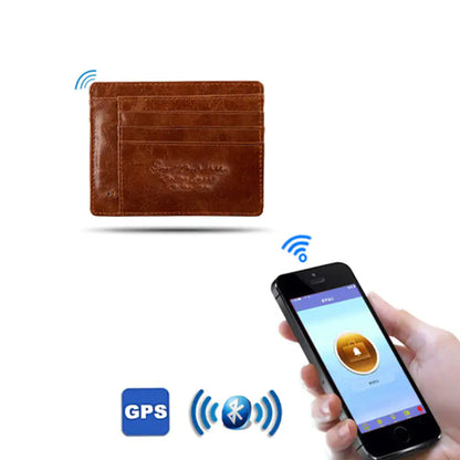 Never Lose Your Wallet Again 🔒 Anti-Theft Bluetooth Smart Wallet