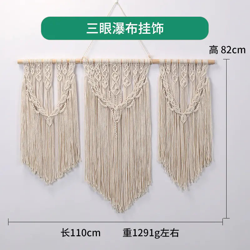 Bohemian Cotton Rope Tapestry Wall Decor